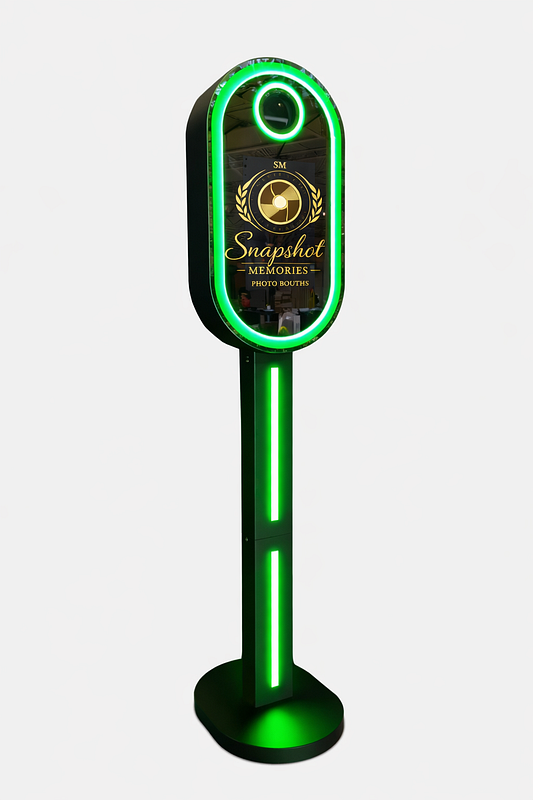Oval DSLR Photo Booth