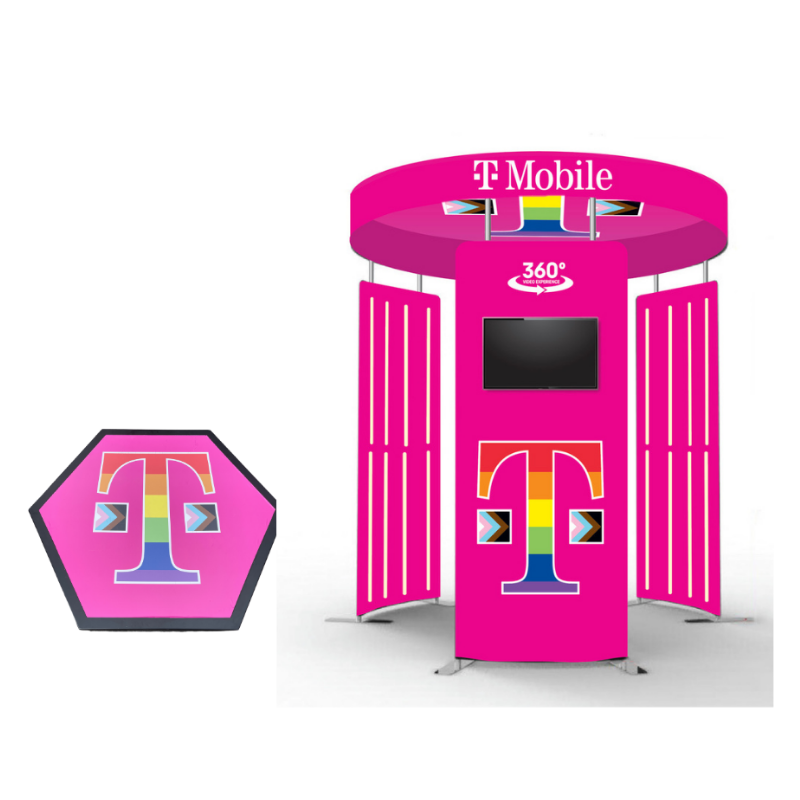 360 Brand Activation Enclosure