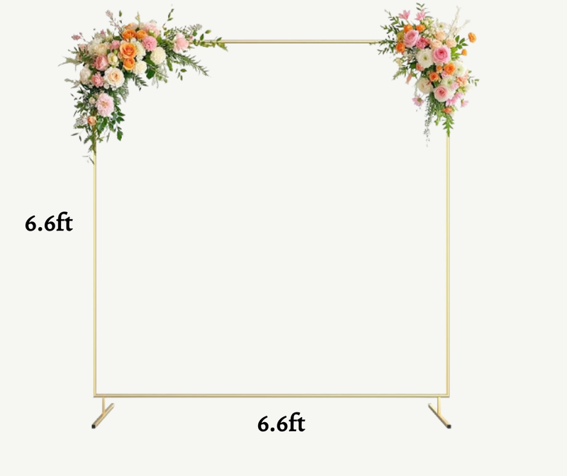 6x6ft square back drop stand