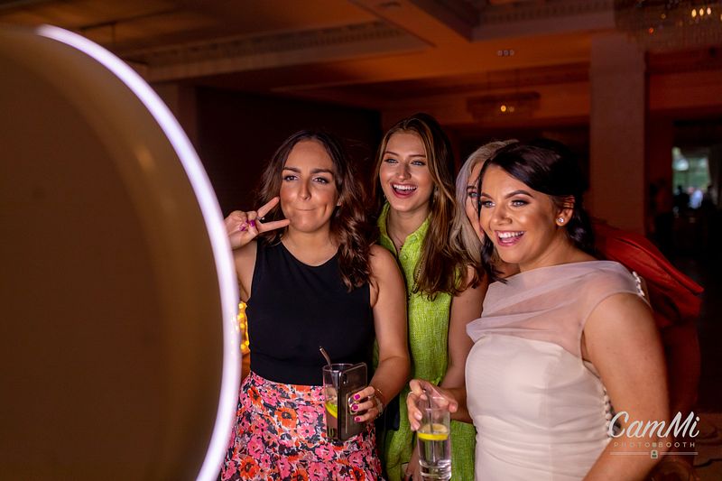 All-Digital Selfie Station Drop-Off Booth