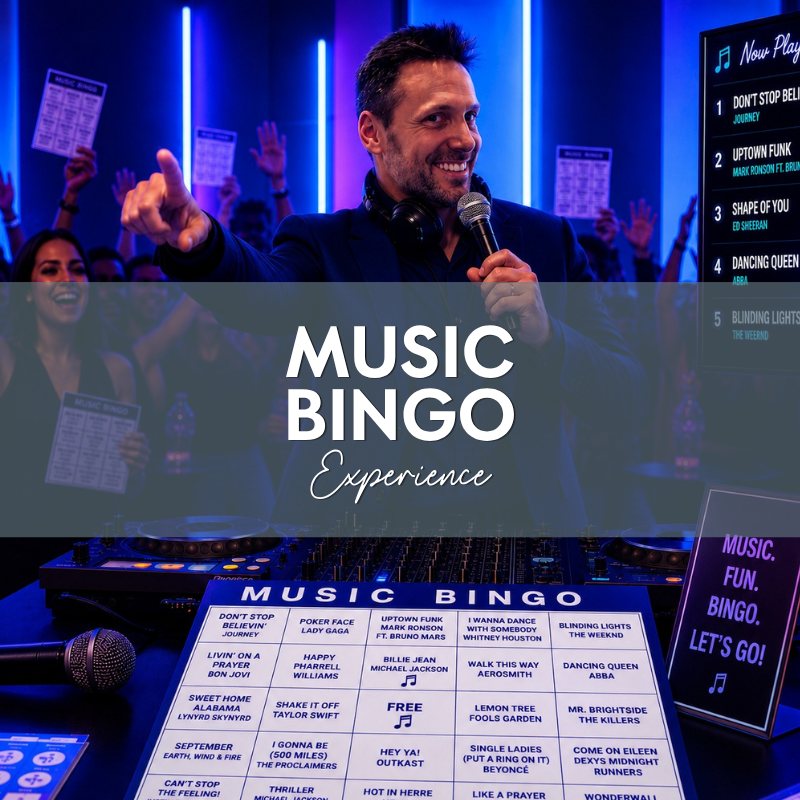 Music or Phrase Bingo Experience