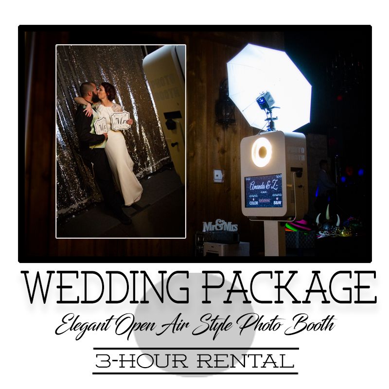 Wedding | Open Air Studio Style Photo Booth | 3hrs