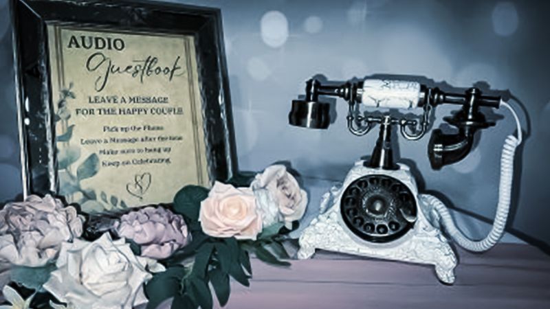 Retro Audio Guestbook