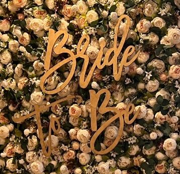 "Bride to Be" Wooden Sign 