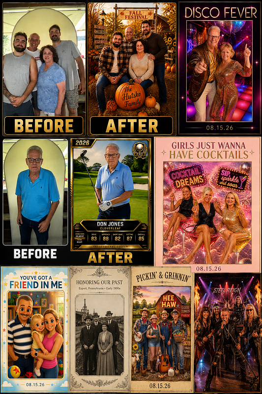 IMMERSIVE PHOTO EXPERIENCE - Up to 100 Guests
