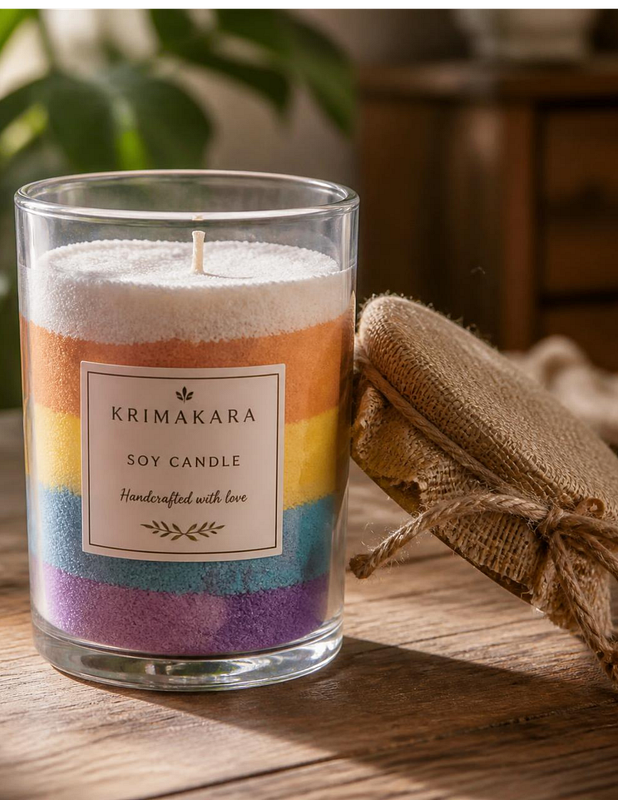 The Scented Soy Candle Sand Bar (The Sensory Escape)