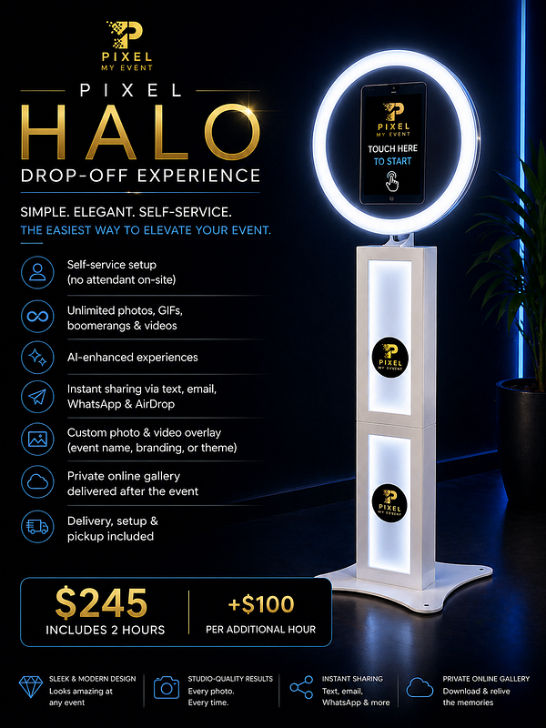 Pixel Halo Drop-Off Experience
