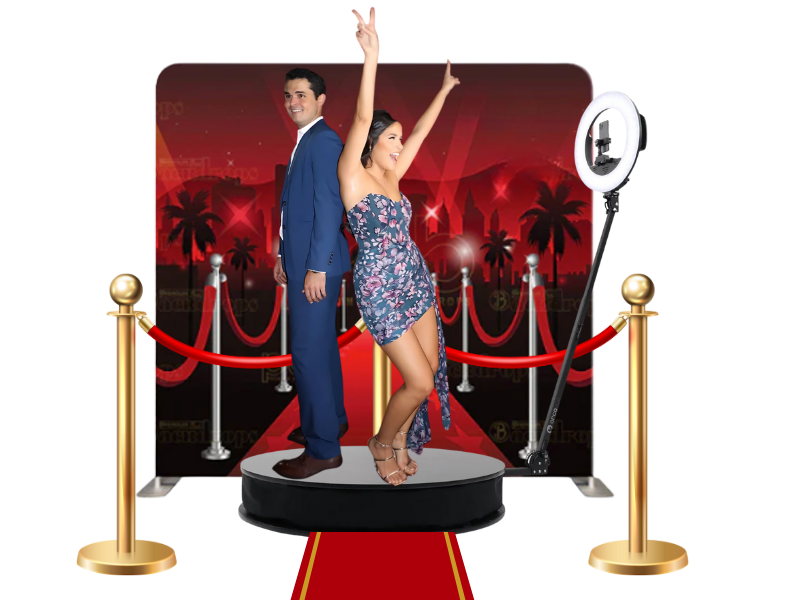 Premium Unlimited 360 Video Booth – Instant Videos, Infinite Memories!