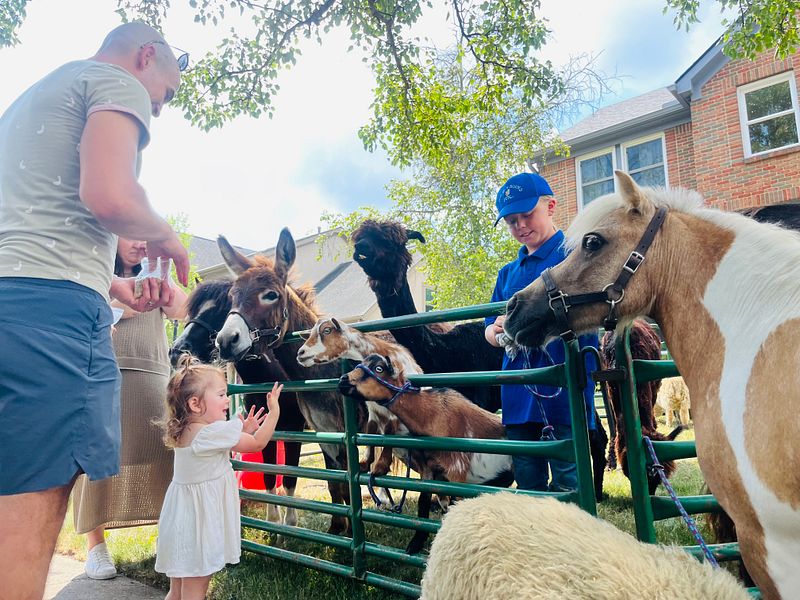 Super Fun PONY PARTY PETTING ZOO COMBO Party Package (MOBILE)