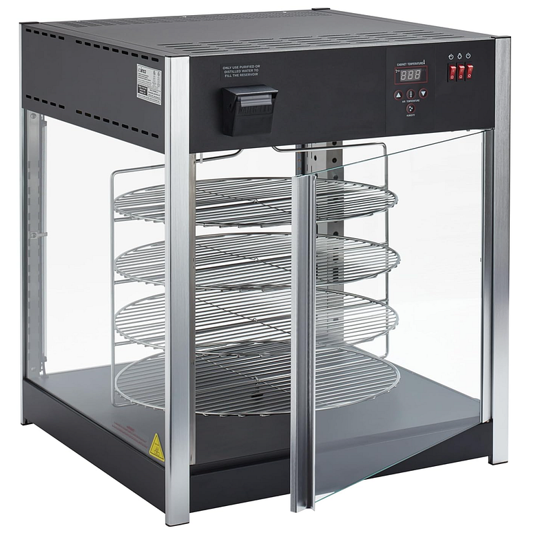 Heated Rotating Pizza & Food Warmer
