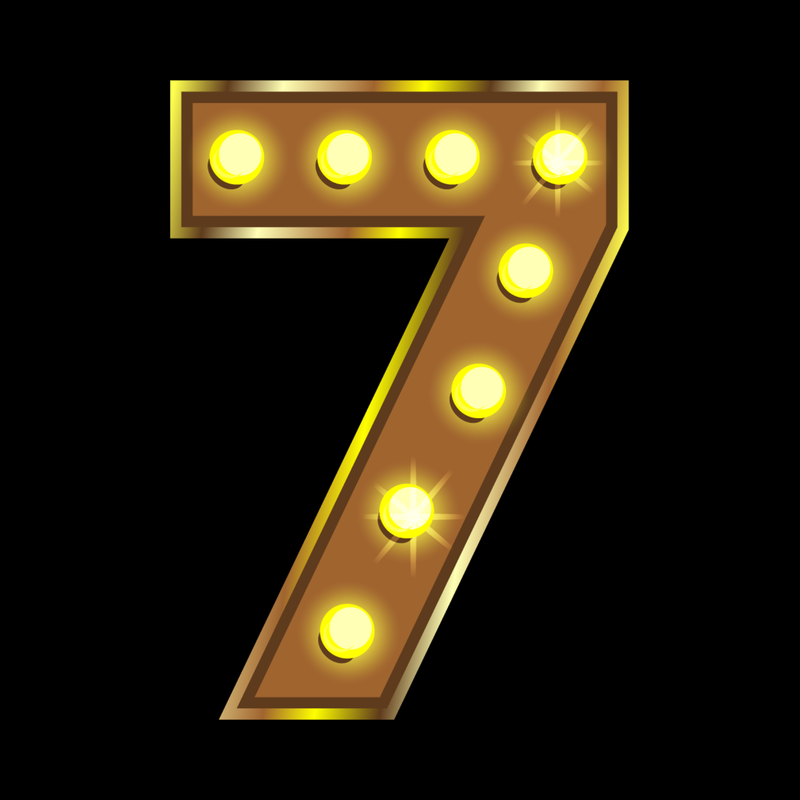 Number 7 Marquee 