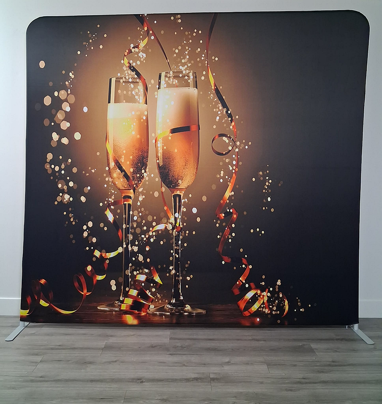 Cheers & Celebrate Backdrop 