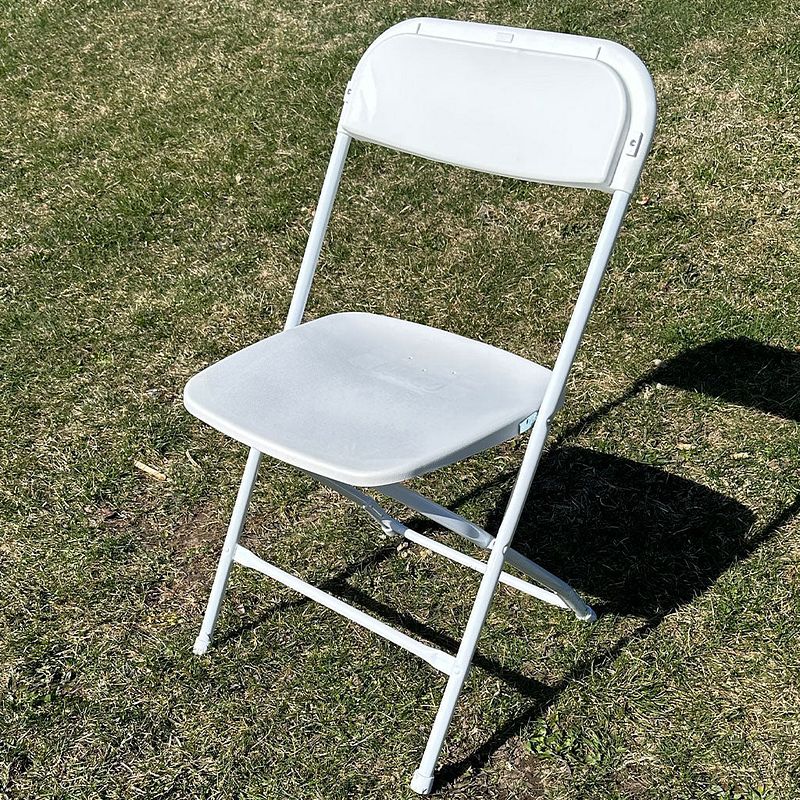 Chairs, Folding, White