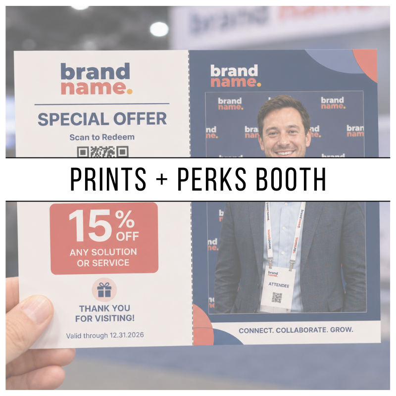 Prints + Perks Booth
