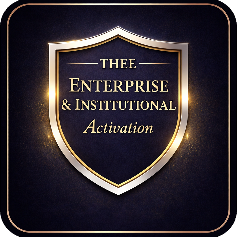 Thee Enterprise & Institutional Activation