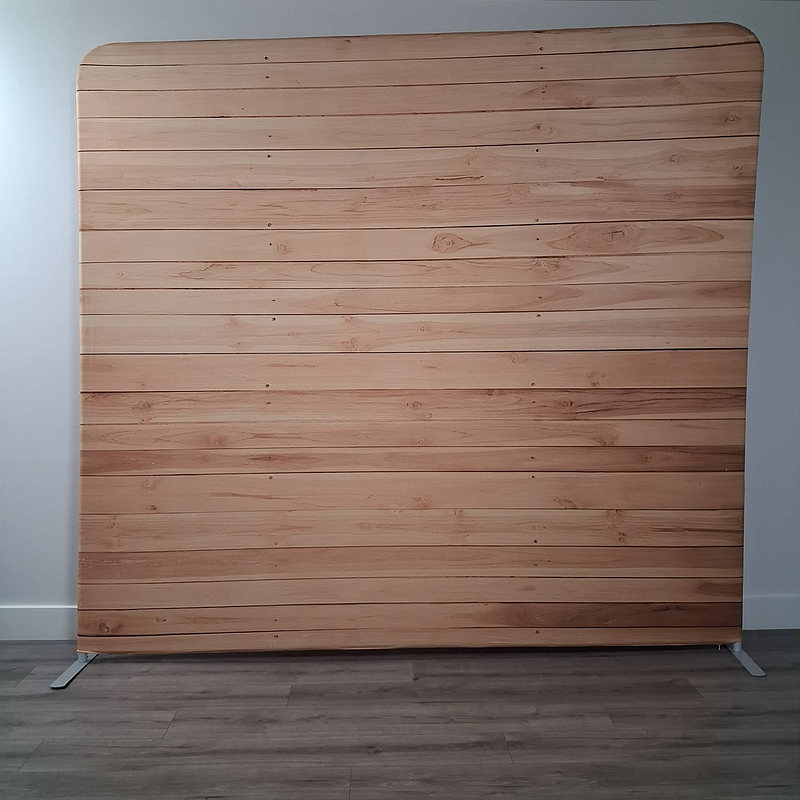 Natural Wood Backdrop 