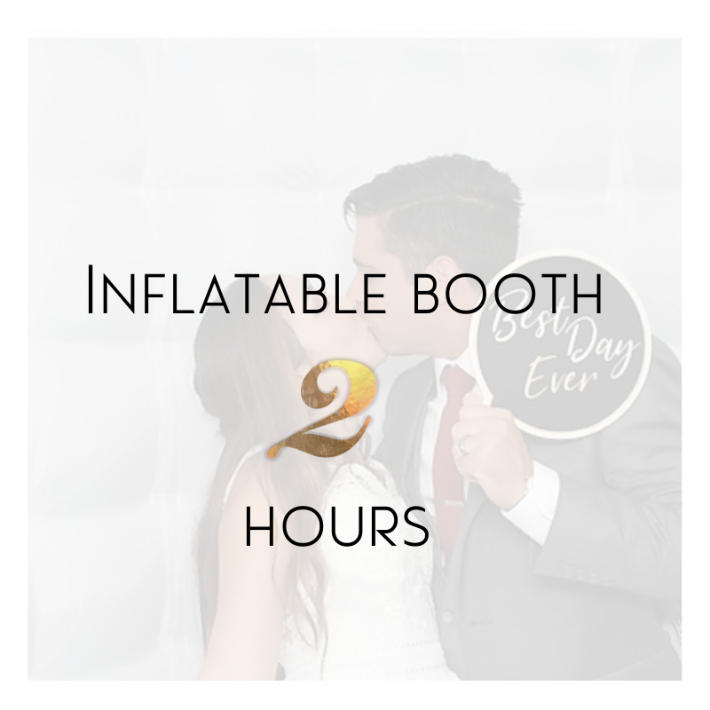 Inflatable Booth 2 hours 