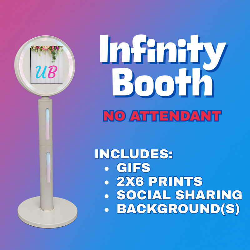 Infinity Booth Package (No Attendant)