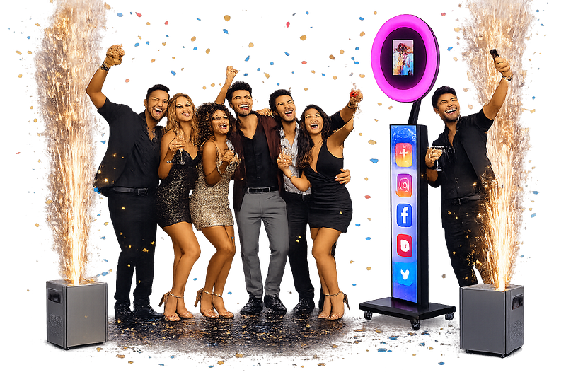 Platinum Rock Star Entertainment Photo Booth Package 