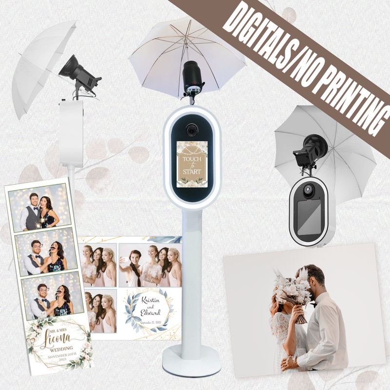 DSLR "CELEB DIGITALS" Photo Booth Machine -4 hours Full Setup