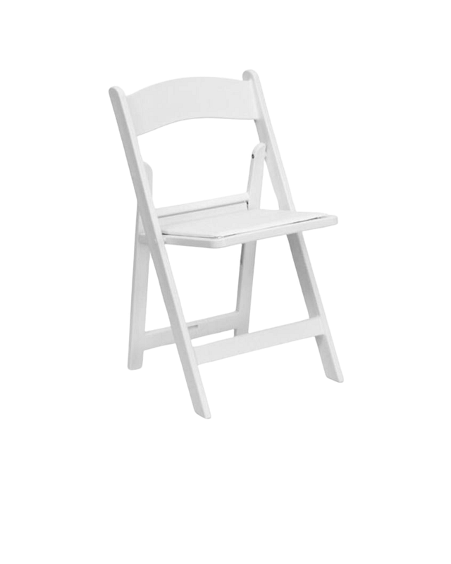 White Resin Chairs
