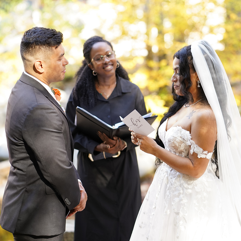 Simple Elopement Ceremony