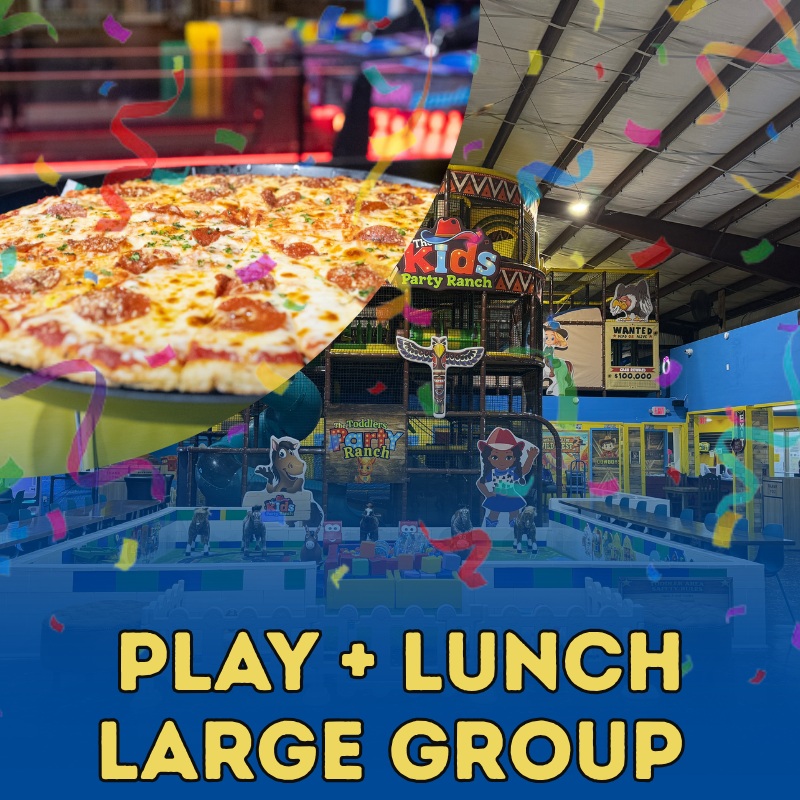 PLAY + LUNCH PACKAGE FOR LARGER GROUPS (30+)