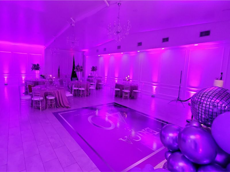 Uplighting (Large Room)