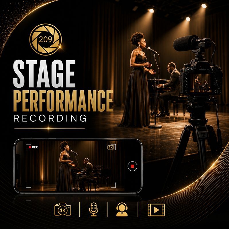 Stage Performance Recording