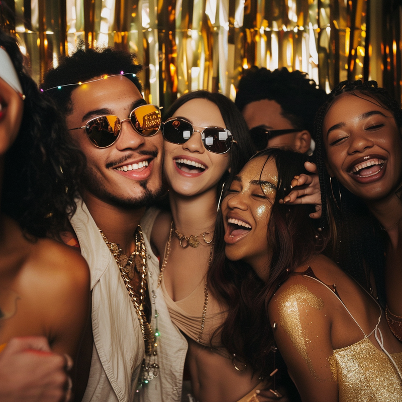 Digital Roamer Photo Booth Gold