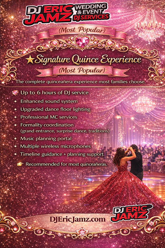 ⭐ Signature Quince Experience (Most Popular)