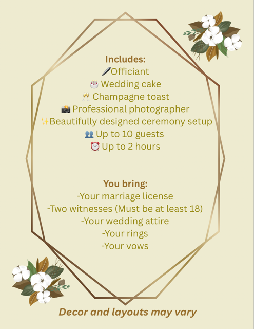 Intro Elopement Special