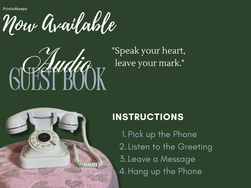 Audio/Video Guest Book