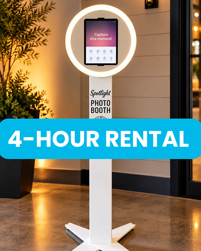 Sleek Selfie Booth - 4 Hour