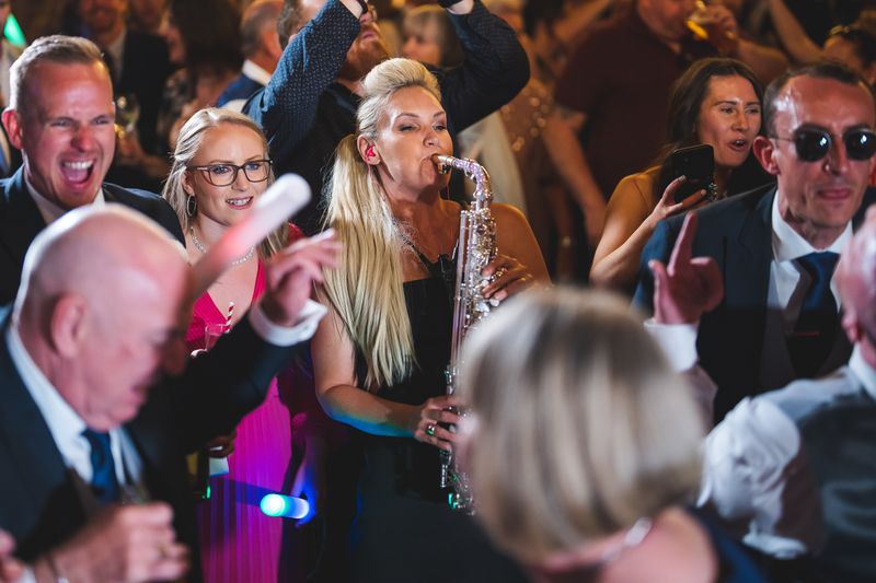 Ultimate Experience DJ Package with Sax Player