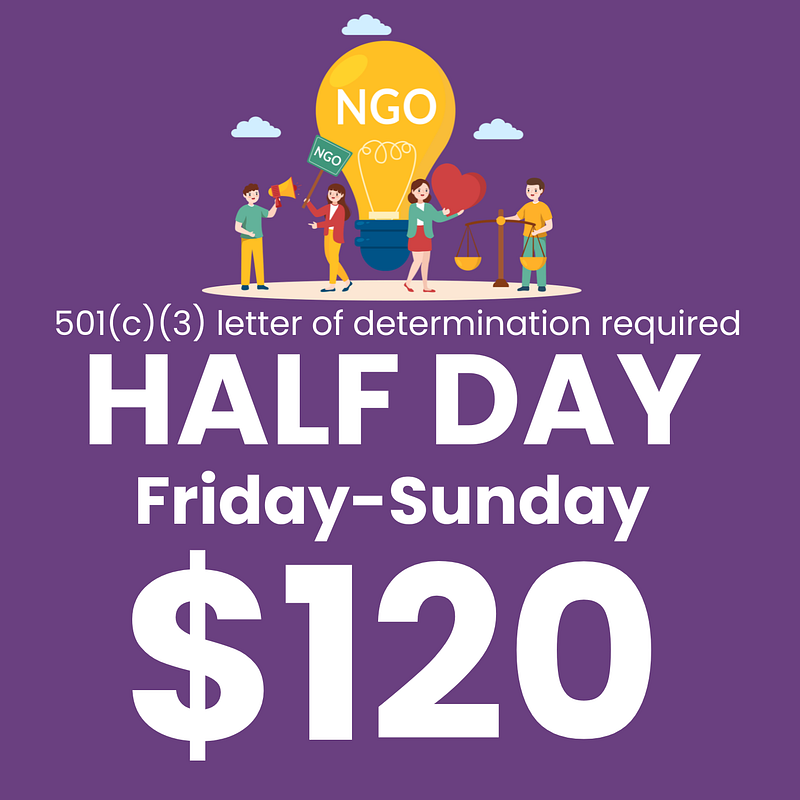 NGO Weekend - Half Day 