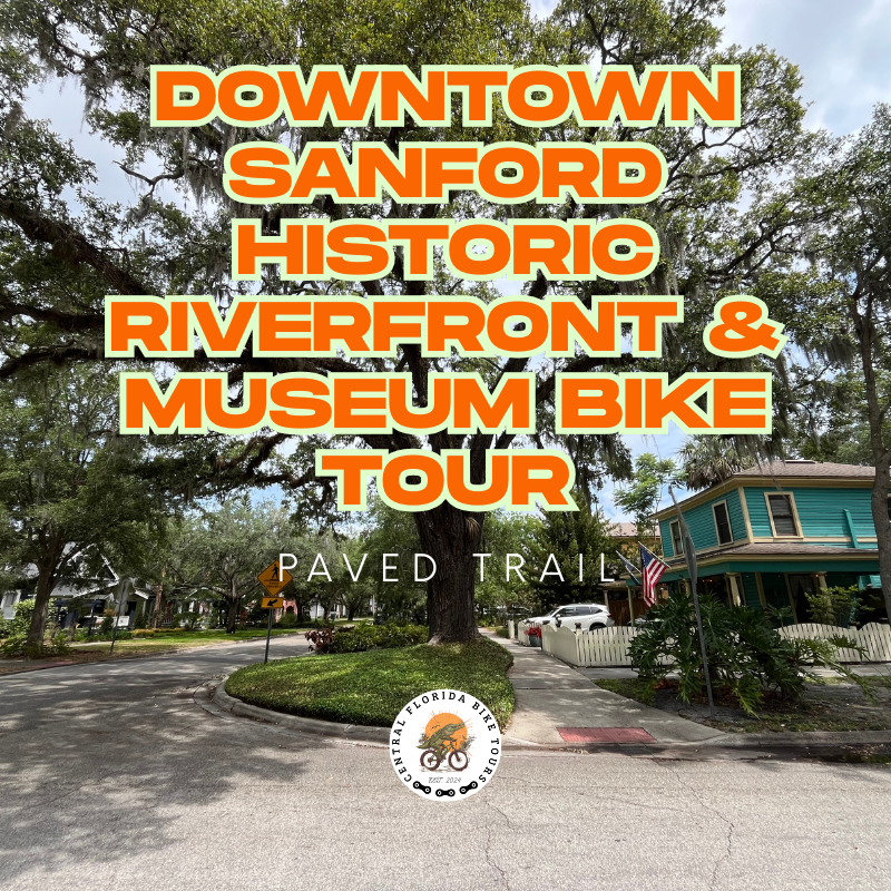 Guided Downtown Sanford Historic Riverfront Bike Tour 