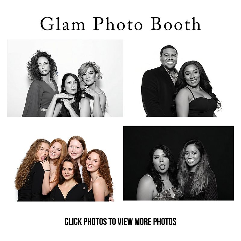 Gold Glam Booth Digital Only Booth (no prints)
