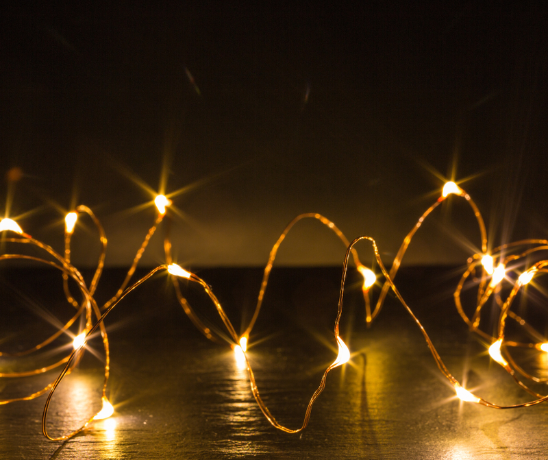 LED FAIRY LIGHTS — $0.30/FT ALL DAY RENTAL