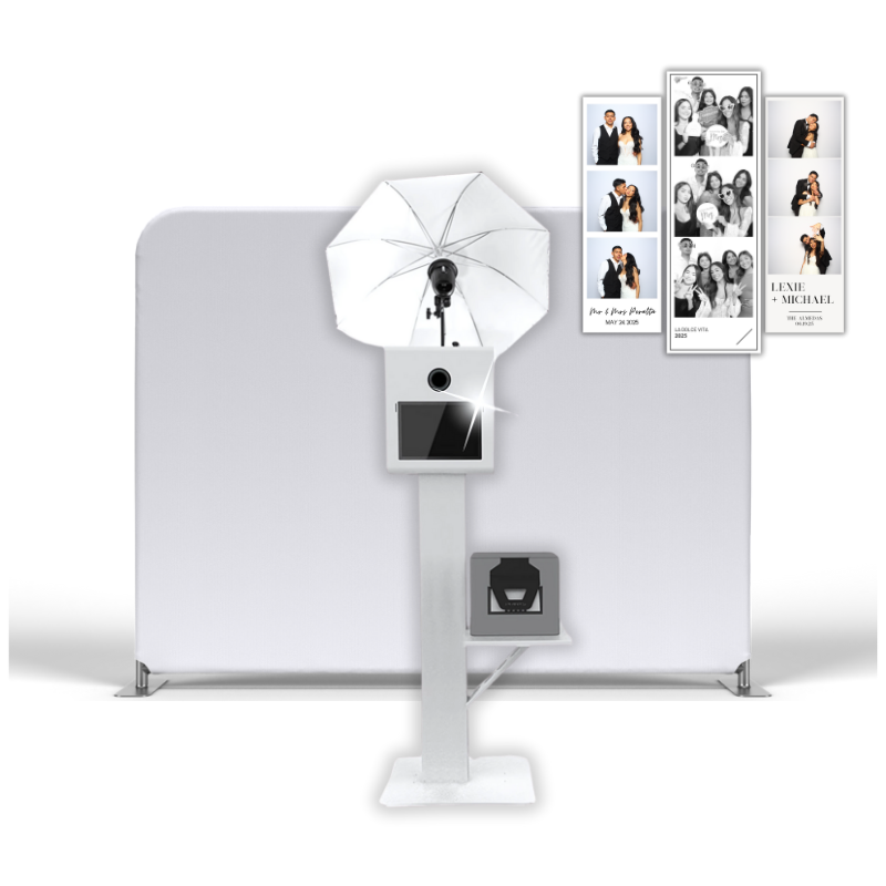 Photobooth + Regular Backdrop Package