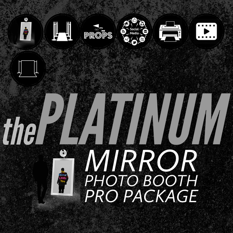 thePLATINUM Mirror Photo Booth 