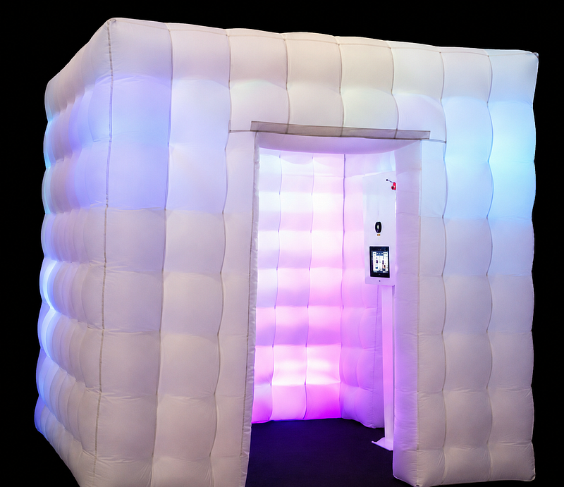 Inflatable LED Enclosure Rental