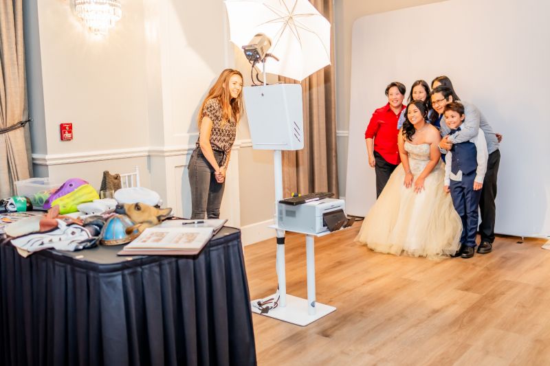 Photo Booth with Printing and Guest Book