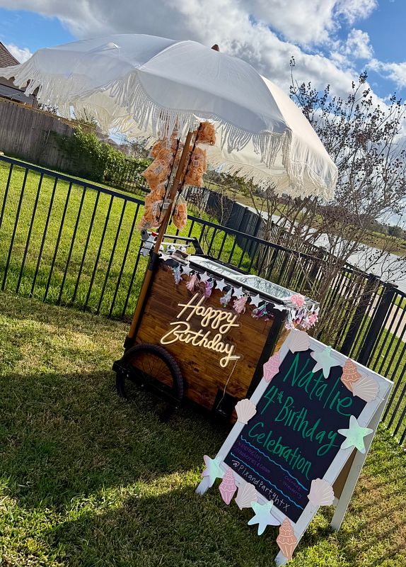 Self Serve Paleta Cart 