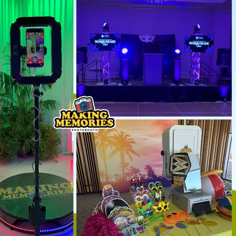 Ultimate Memories Package - DJ, 360 & Photo Booth 