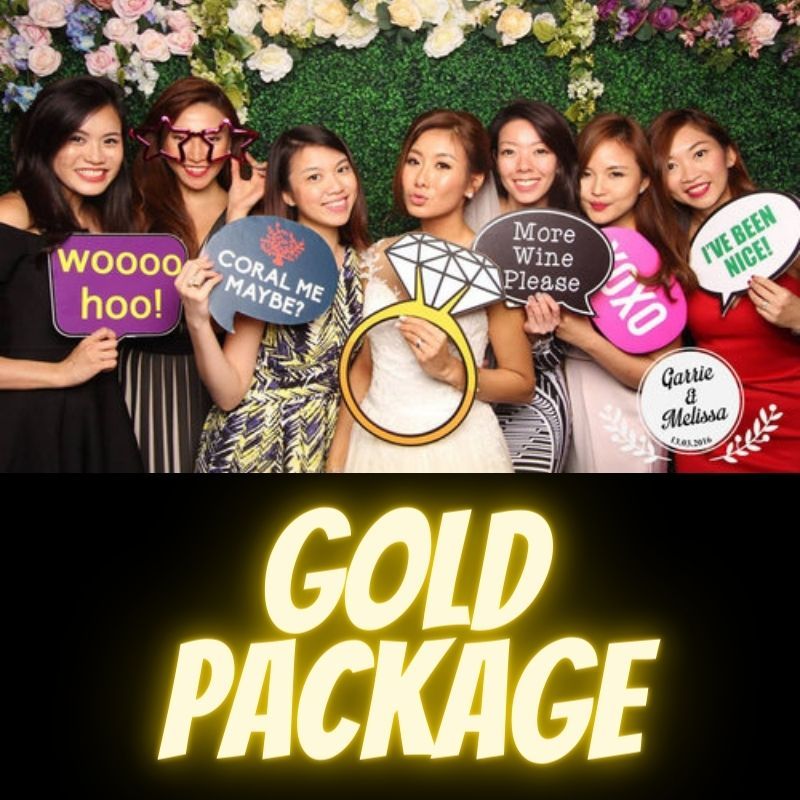 Gold Package Photobooth