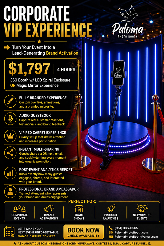 CORPORATE VIP EXPERIENCE