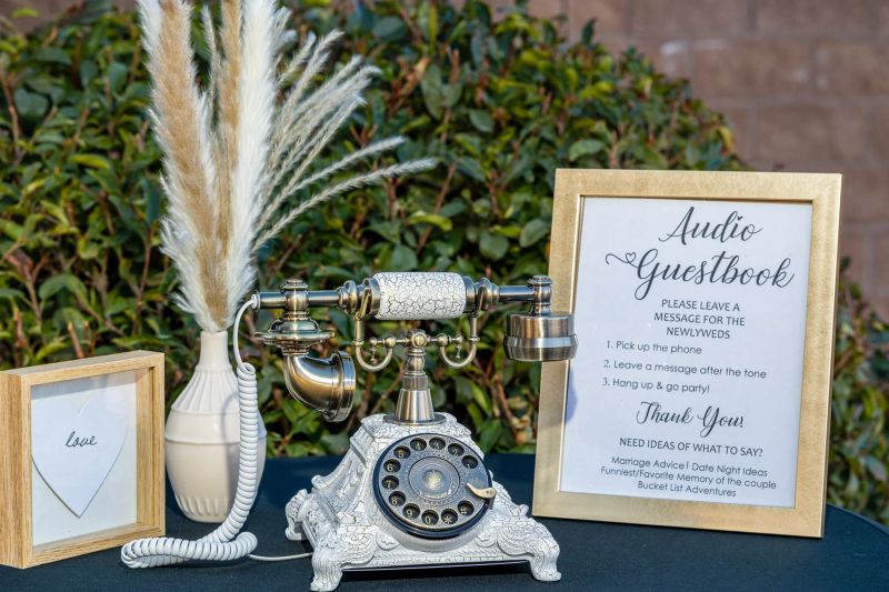 Vintage Audio Guest book Full Day Rental (8 hours)
