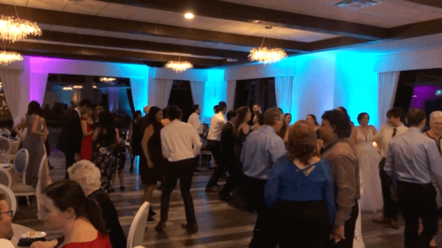 Holiday Party Cocktails, Dinner & Dance Music + Lighting