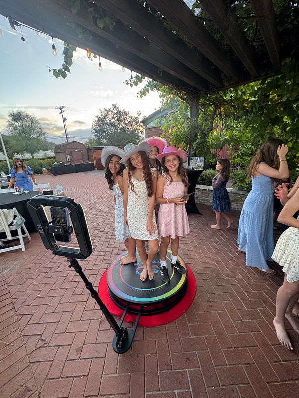 Sunset Spin 360 Photo Booth 2 Hours